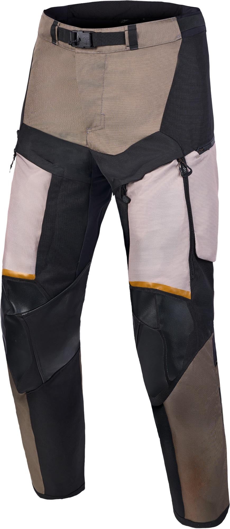 Alpinestars Harok V2 Drystar waterproof Motorcycle Textile Pants grey/brown 4XL Figure 1