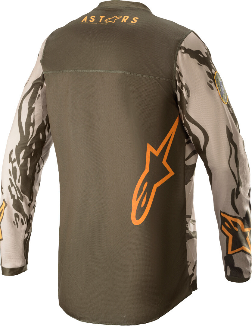 Alpinestars Racer Tactical Tricou de motocross Nisip M Figura 2