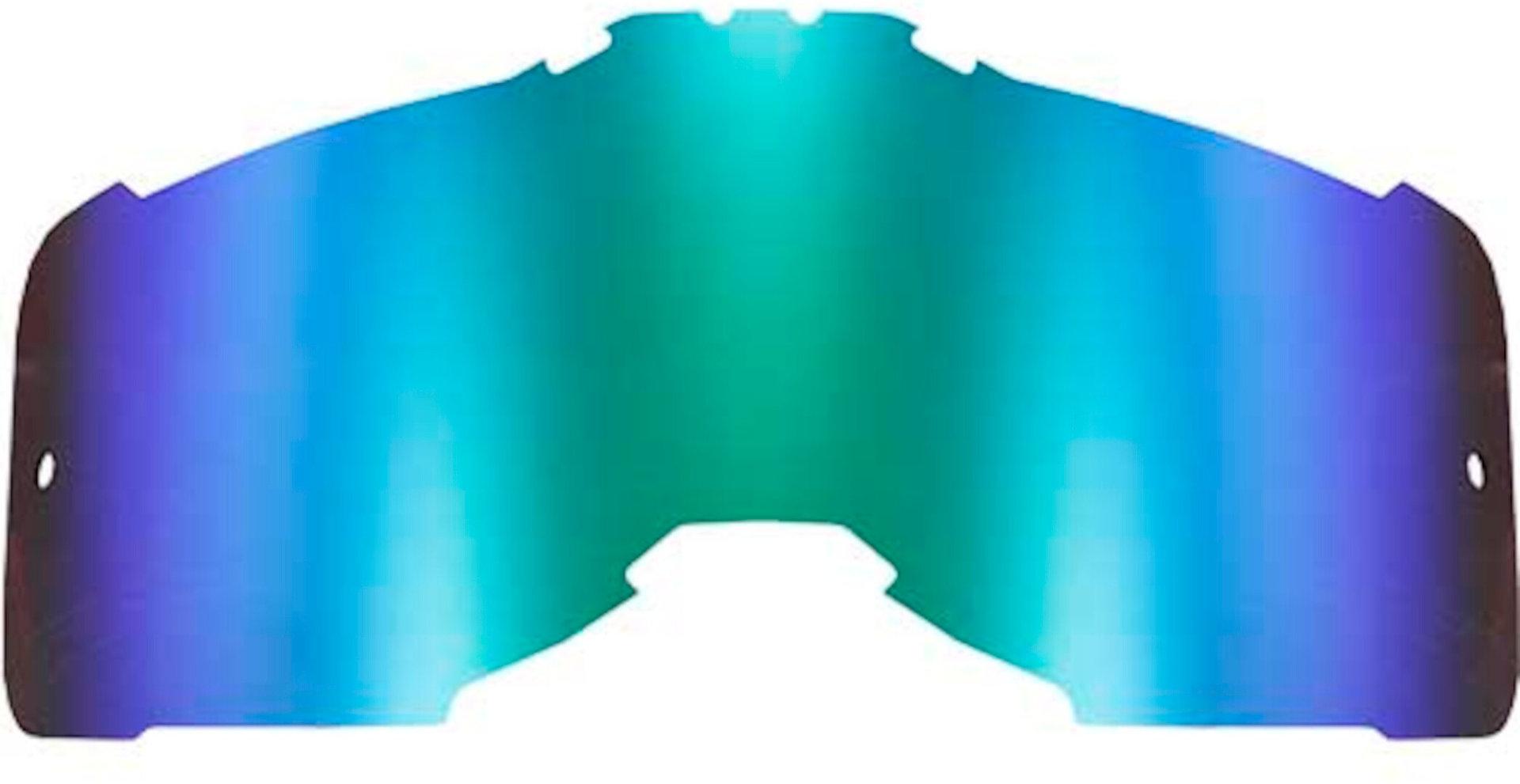 LS2 Aura Ersättningslinser Grön spegelbild Figur 1
