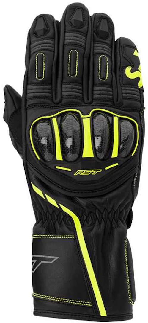 RST S1 Mănuși de motocicletă negru/galben 2XL Figura 1