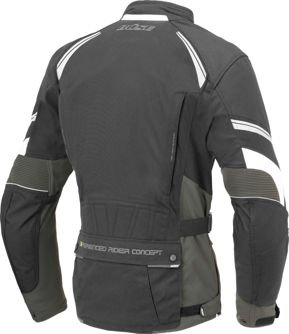 Büse Porto Motorcycle Textile Jacket black/white/red 52 Figure 3