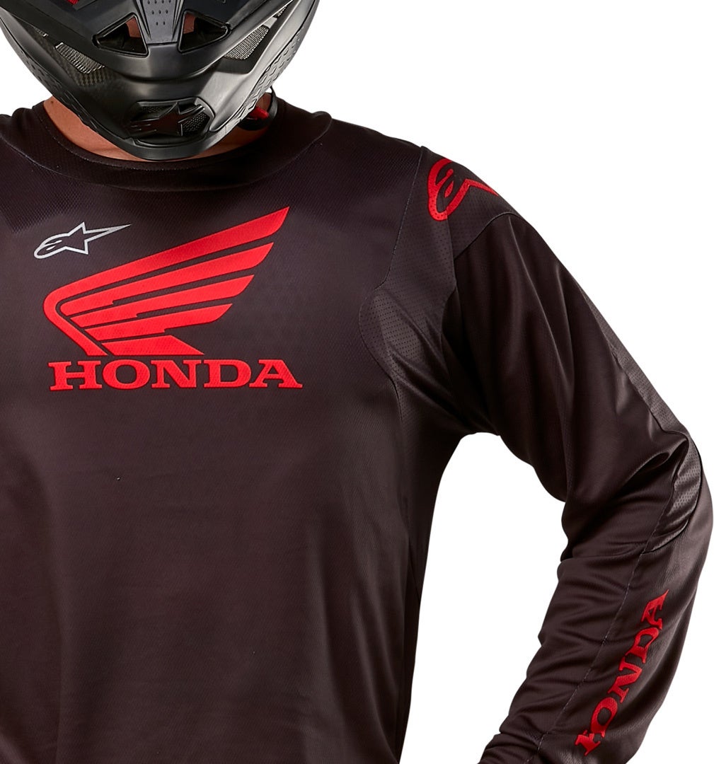 Alpinestars Honda Racer Iconic Maillot de motocross noir/rouge L Figure 2