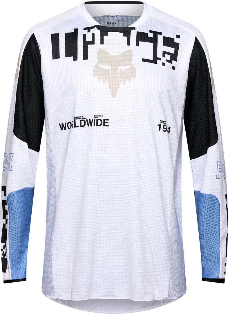 FOX 180 Digi Image Motocross Jersey weiß XXL Abbildung 1