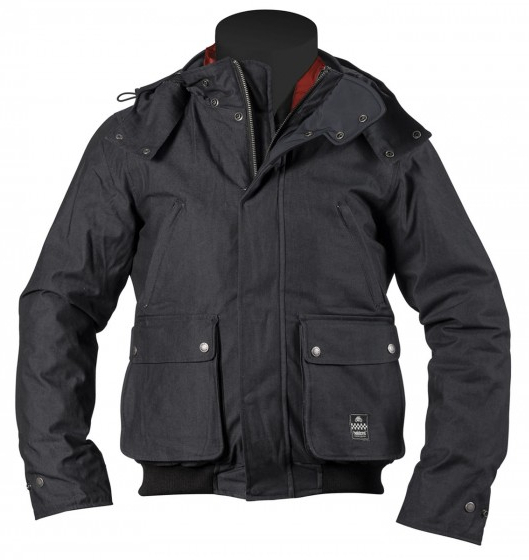 Helstons Walk Motorrad Textiljacke schwarz L Abbildung 1