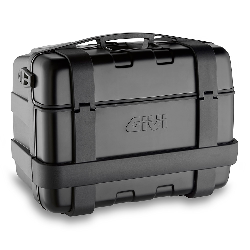 GIVI Trekker 46 Monokey Aluminiumtoppväska / sidoväska svart 46 Ltr. Figur 1