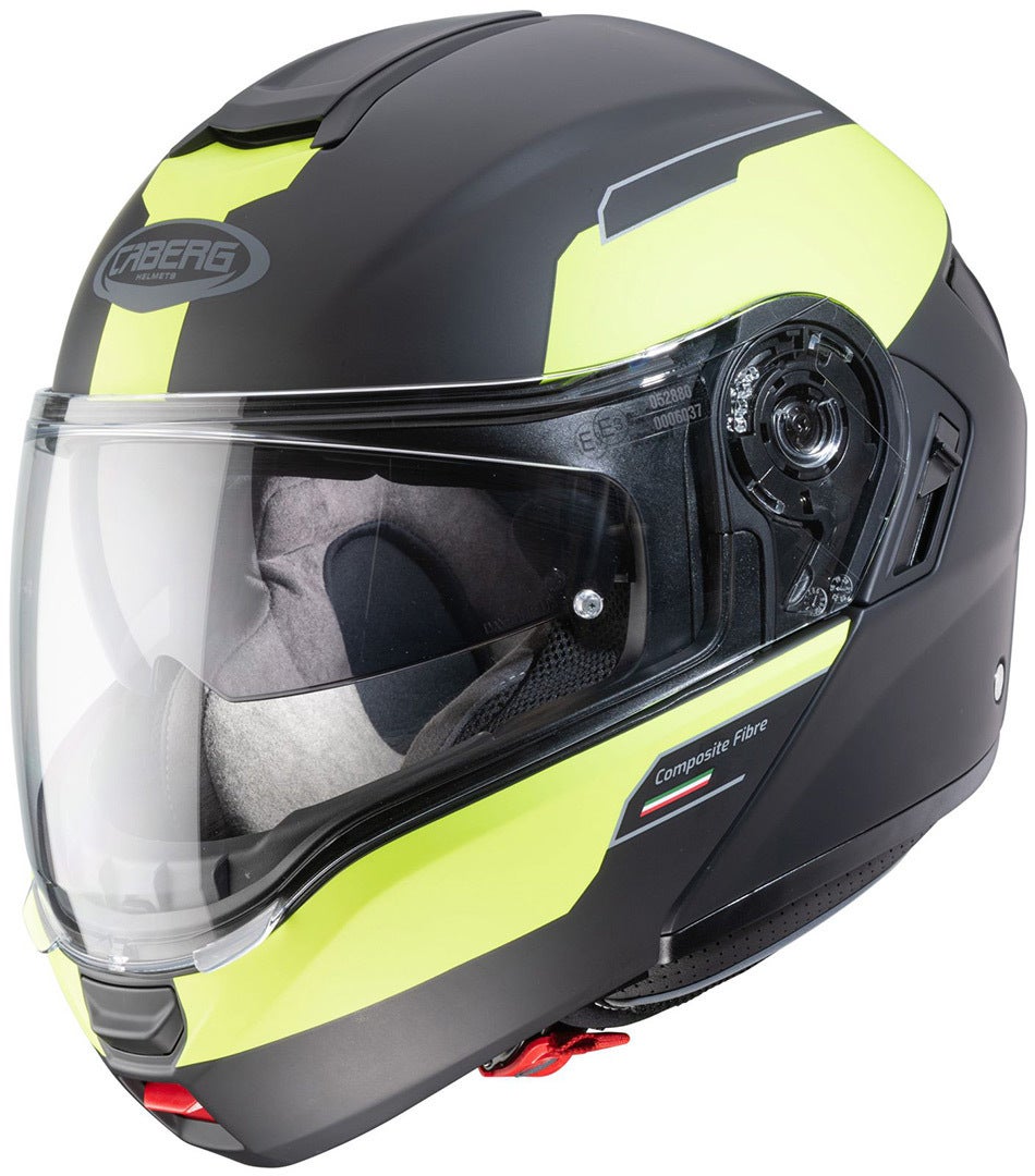 Caberg Levo Prospect ヘルメット ブラックマット/イエロー S(55/56) 図1