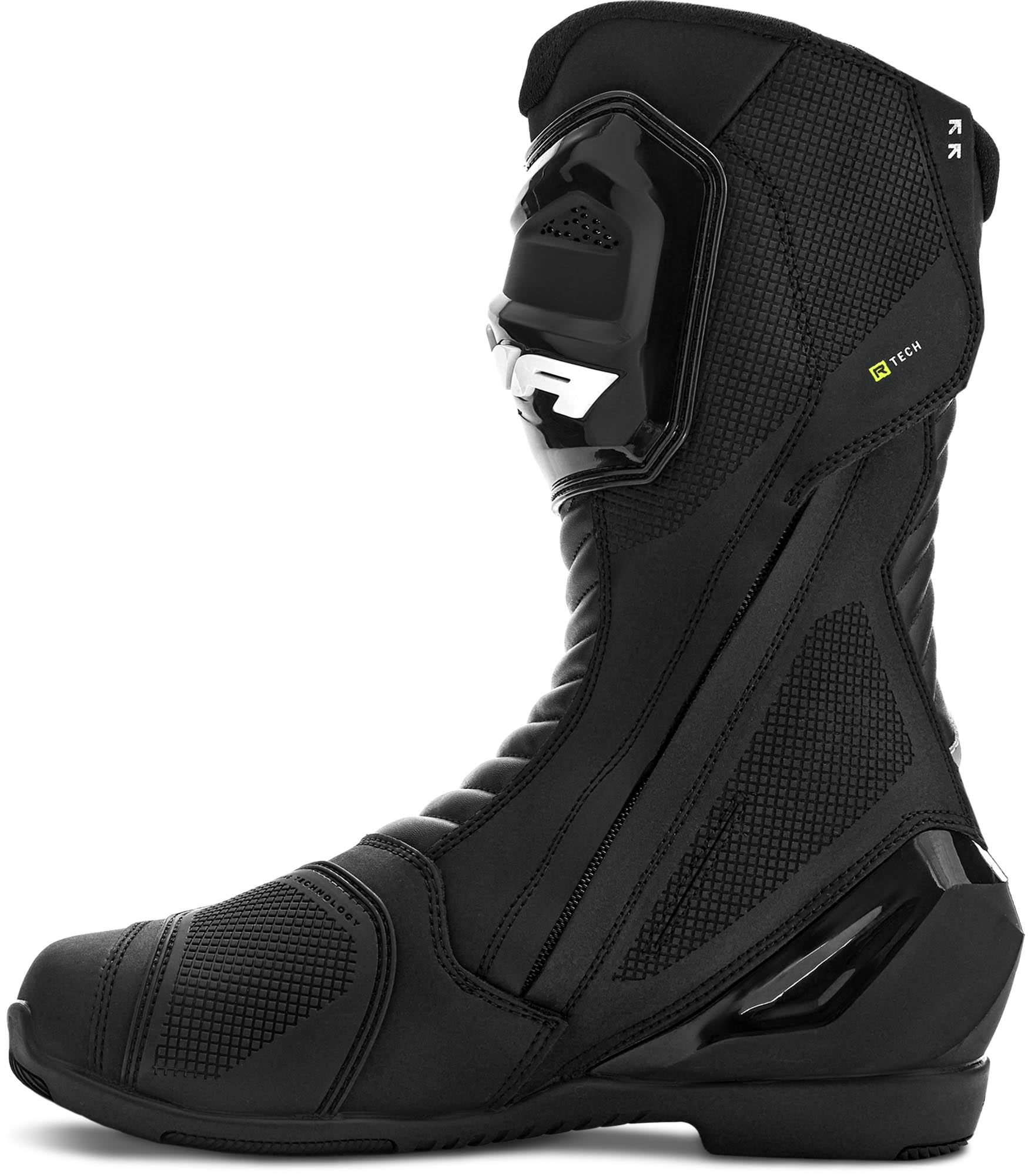SHIMA RX-3 Motorrad Stiefel schwarz/gelb 45 Abbildung 2