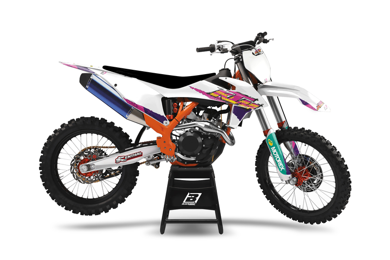 Mierla Kit grafic retro - KTM EXC/SX-SXF Figura 2
