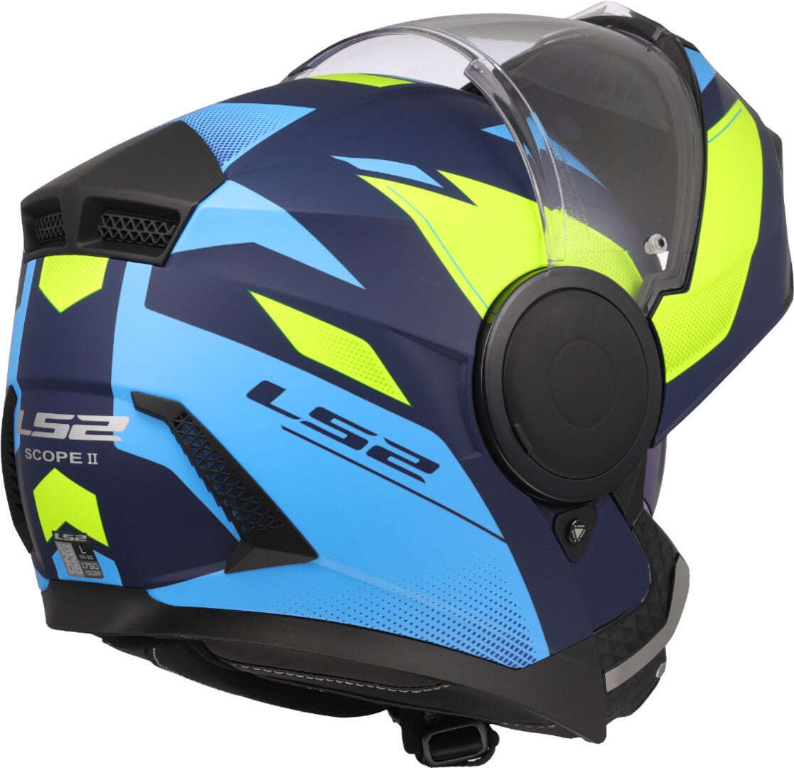 LS2 FF902 Scope II Duria Helmet blue matt/neon yellow XL (61/62) Figure 11