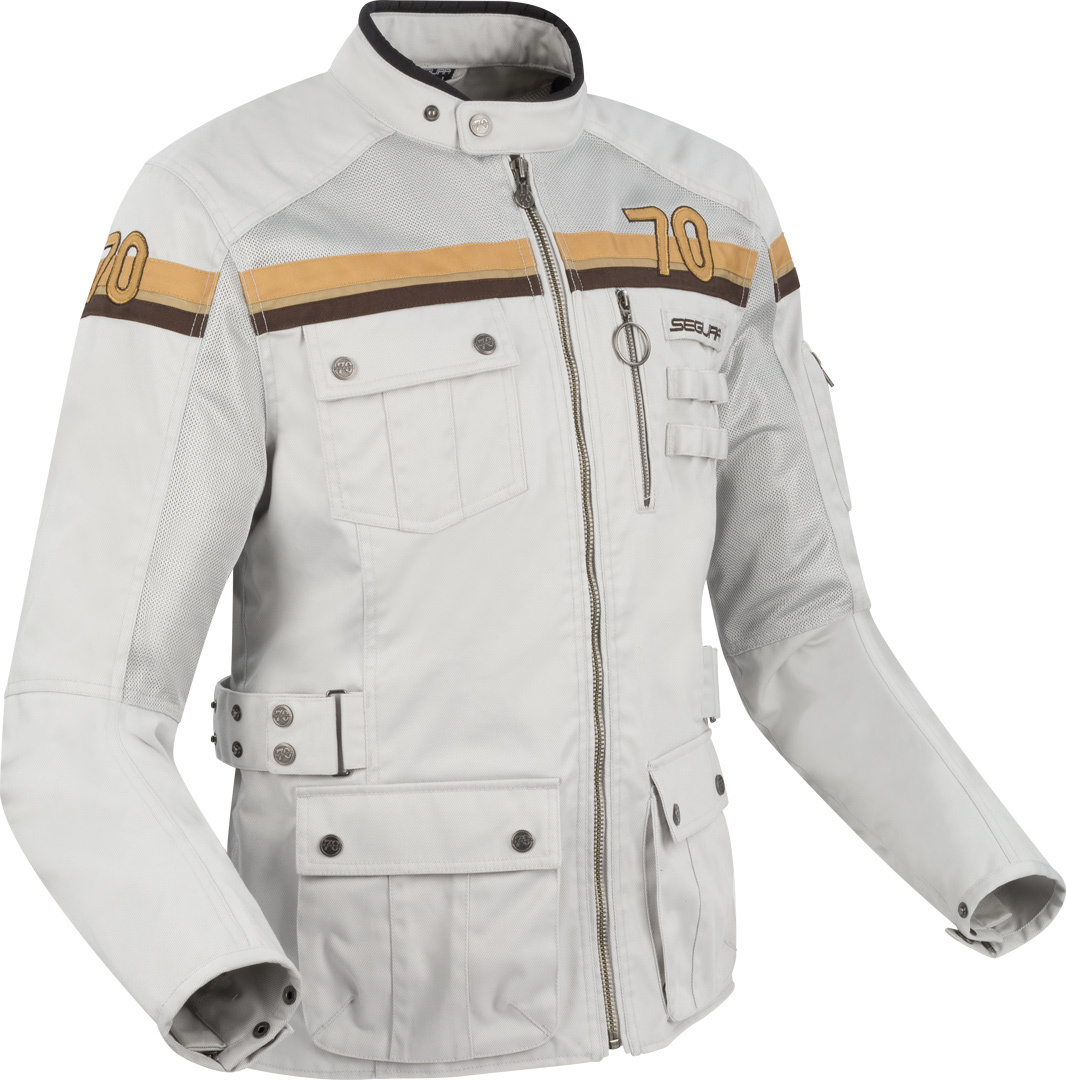 Segura Mojo Motorcycle Textile Jacket grey/brown M Figure 1