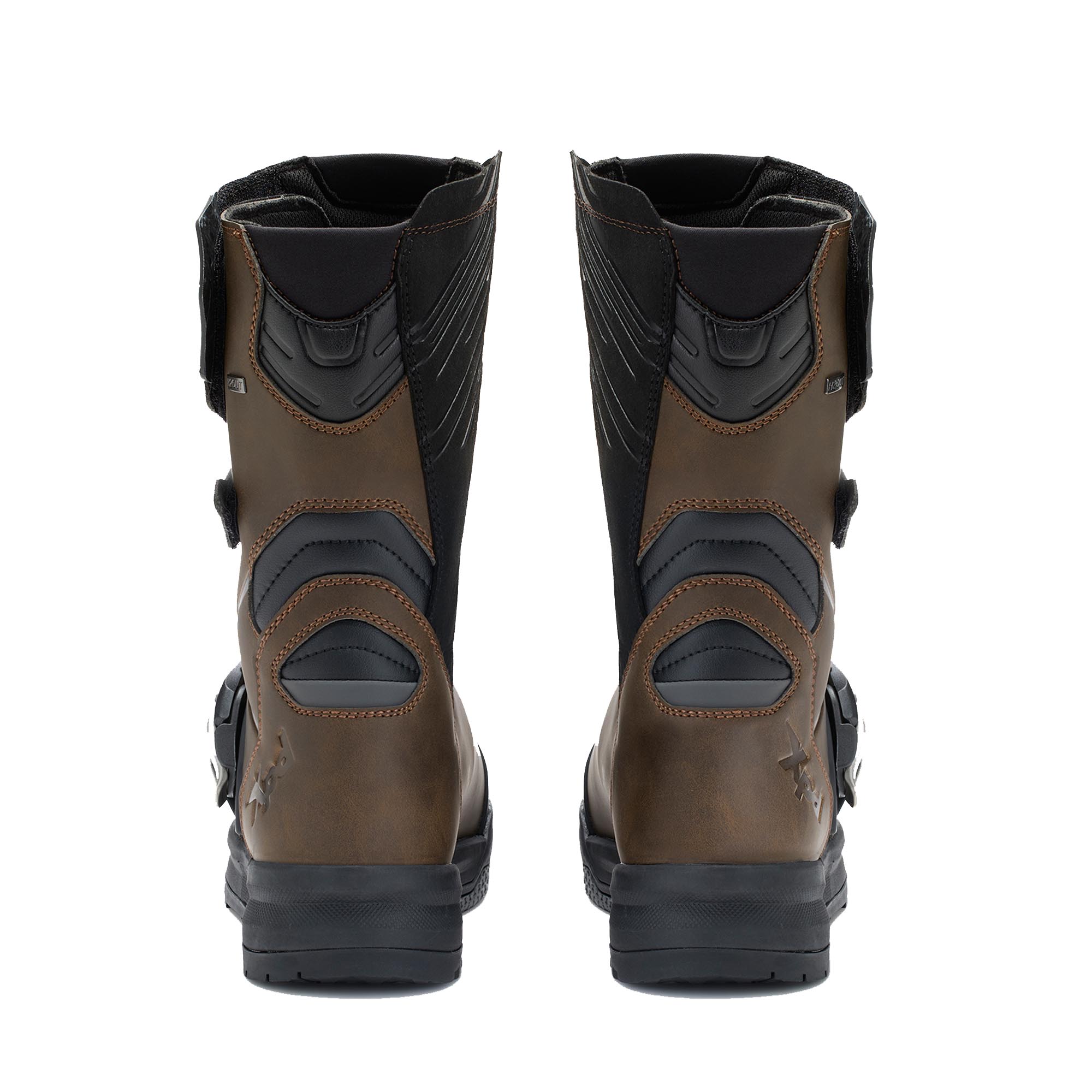 XPD X-ADV Tourmax H2Out Botas de motocicleta impermeáveis marrom 46 Figura 2