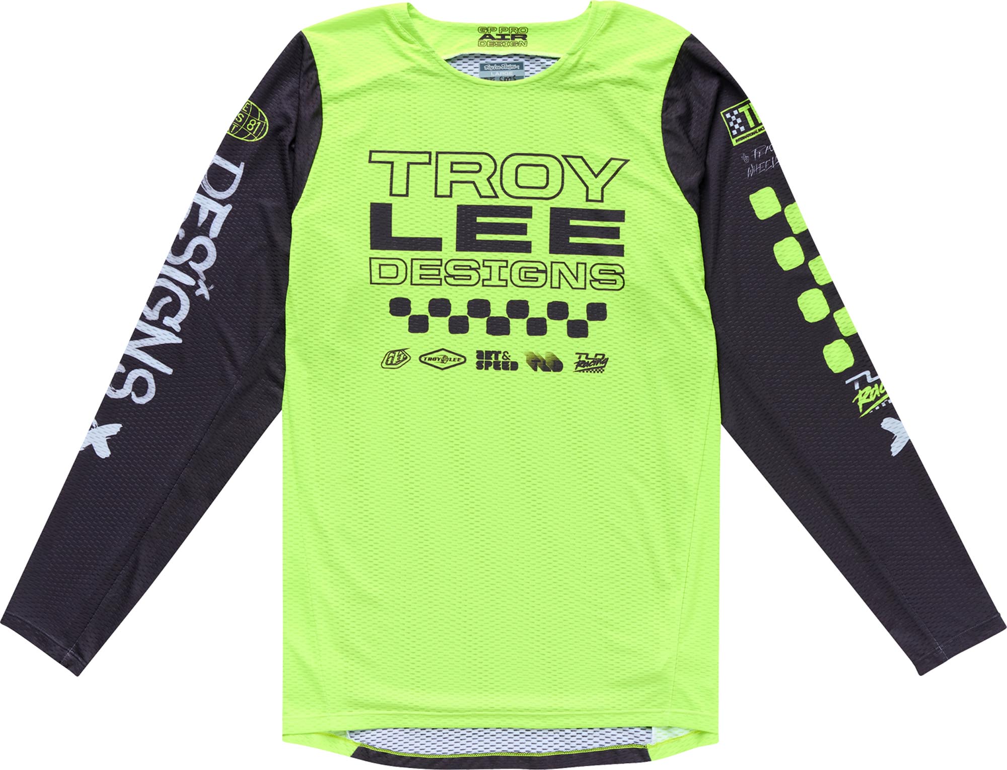 Troy Lee Designs GP Pro Air Standard Maillot Motocross jaune XL Figure 1