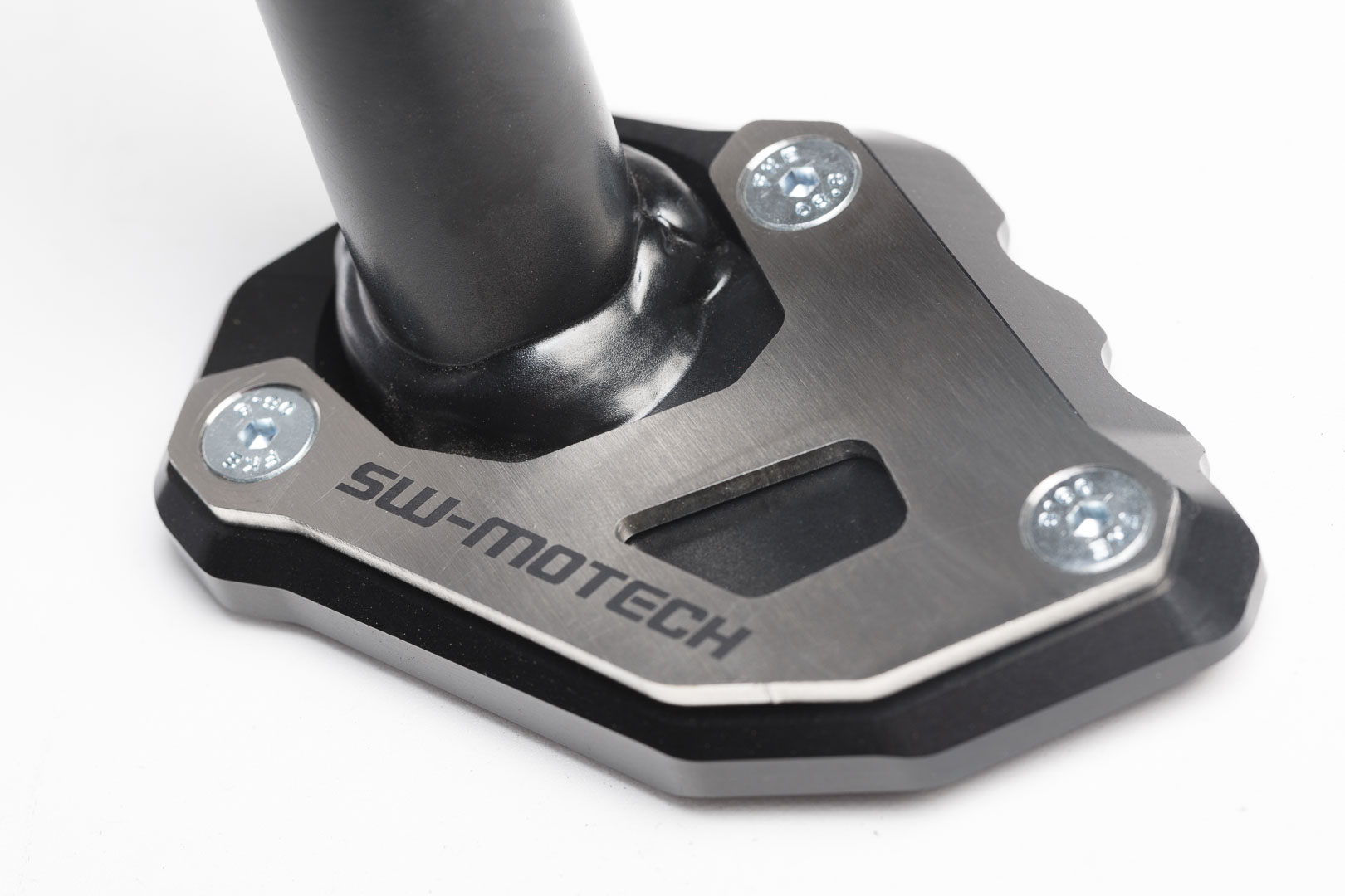 Extensie SW-Motech pentru piciorul lateral - Negru/argintiu. Modele KTM. Figura 1