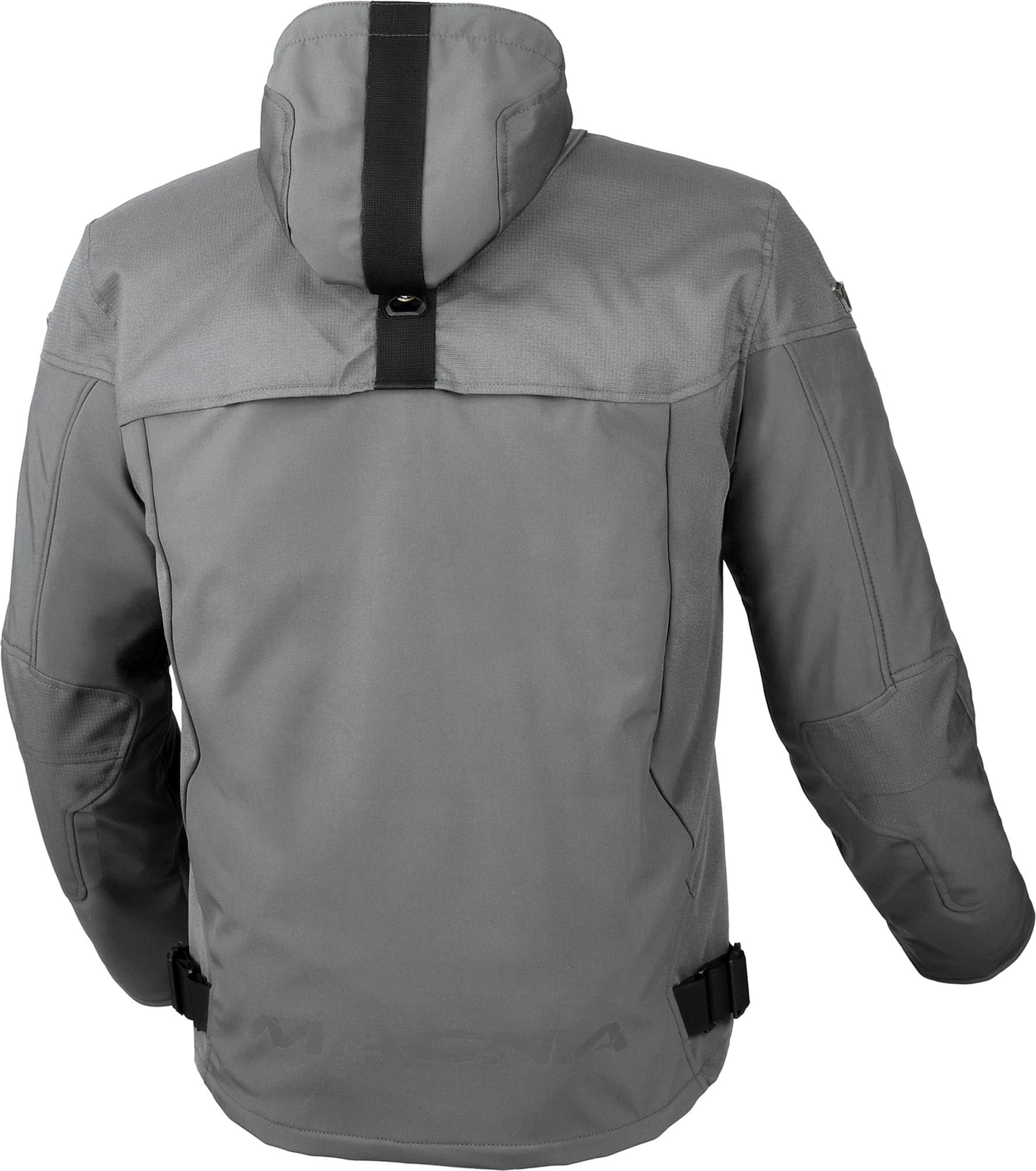 Macna Territor 2.0 Chaqueta Textil de Motocicleta Impermeable gris M Figura 3