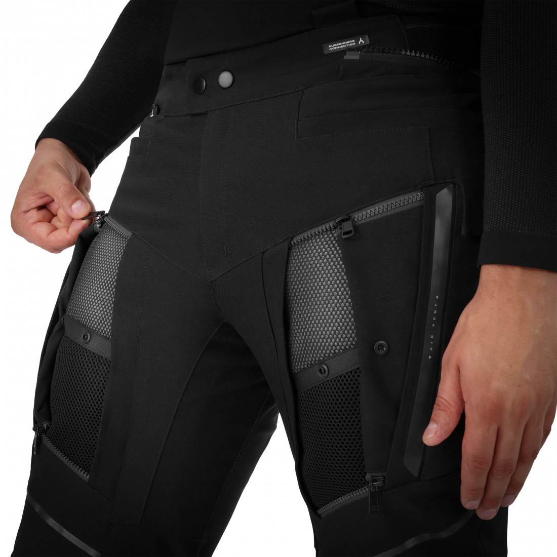 SHIMA Hero 3.0 Pantalon textile moto noir 5XL Figure 8