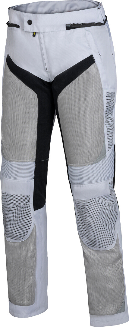 IXS Trigonis-Air Motorcycle Textile Pants light grey/black Short M Figure 1