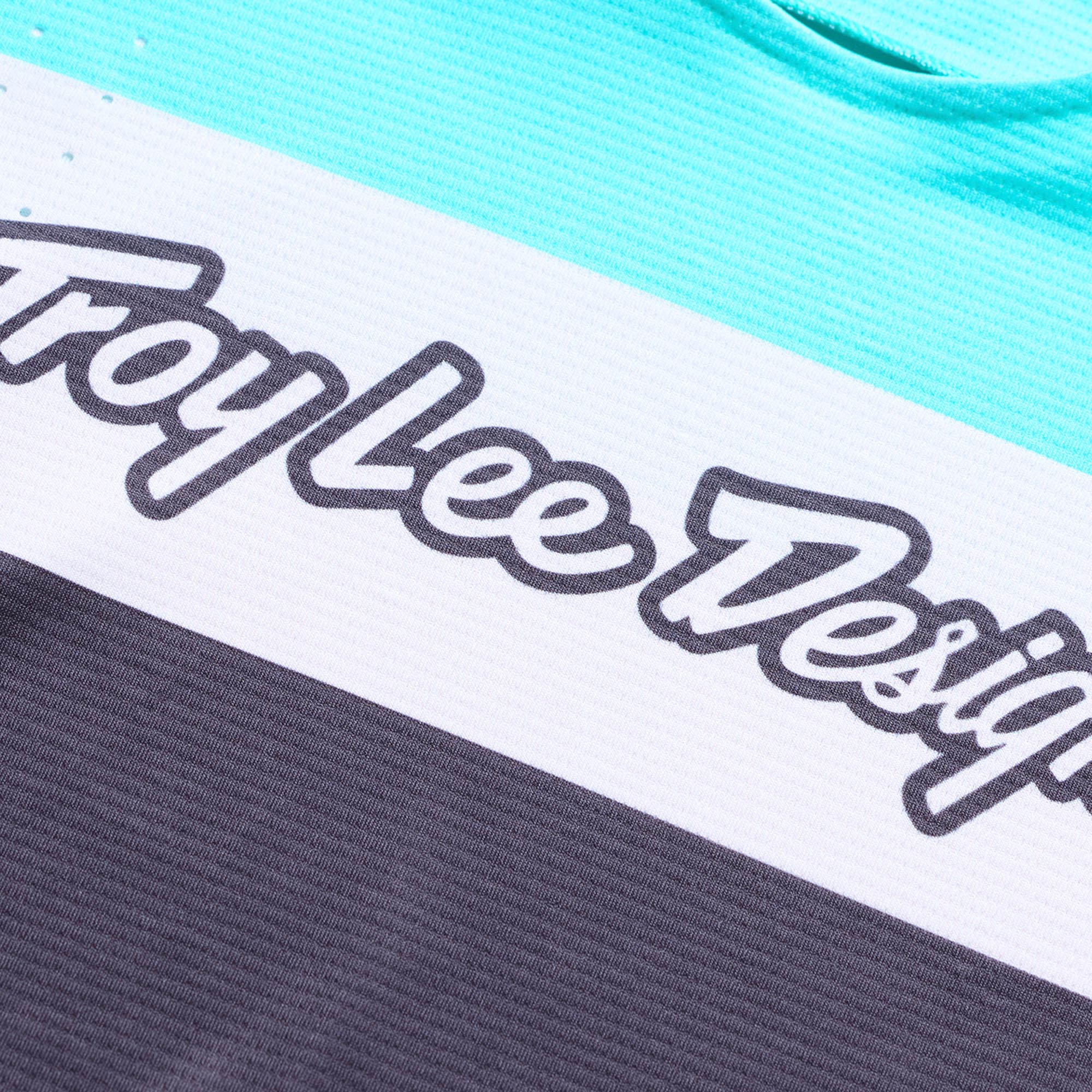 Side view of Troy Lee Designs Sprint Pro YO Moto Youth Bicycle Jersey