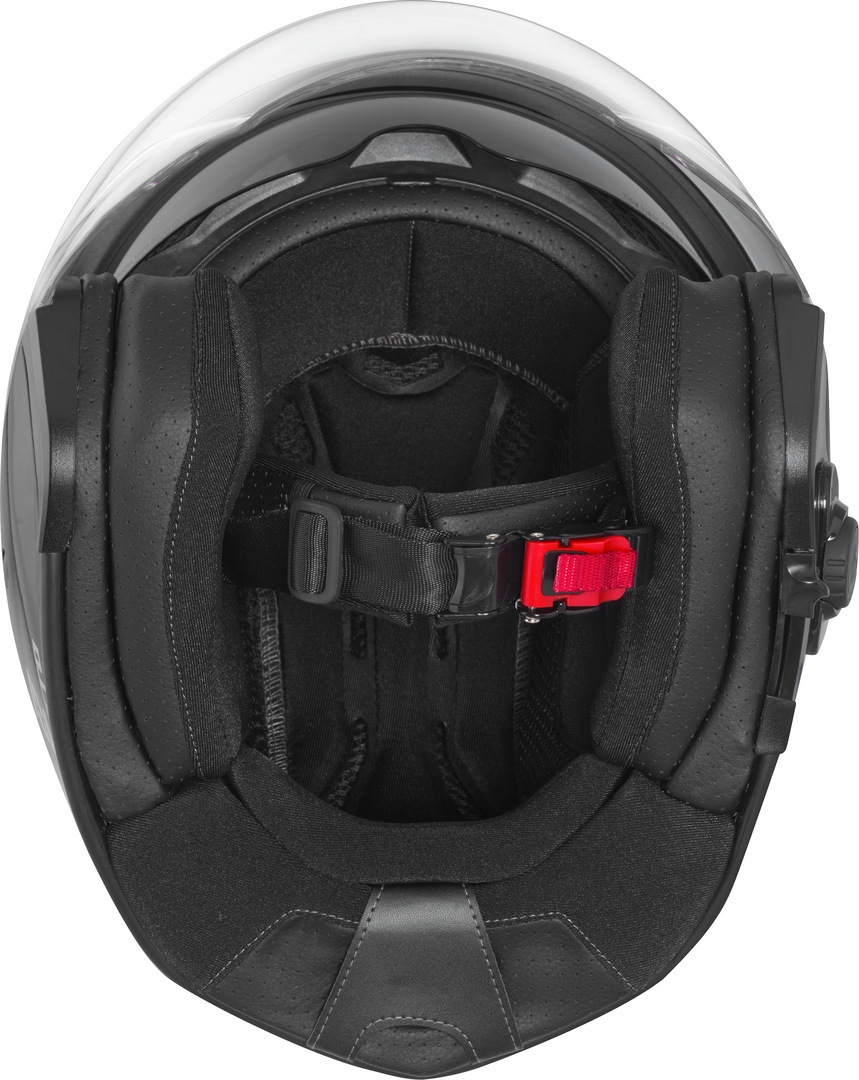 Bogotto H586 BT Solid Bluetooth Jethelm schwarz matt S Abbildung 4
