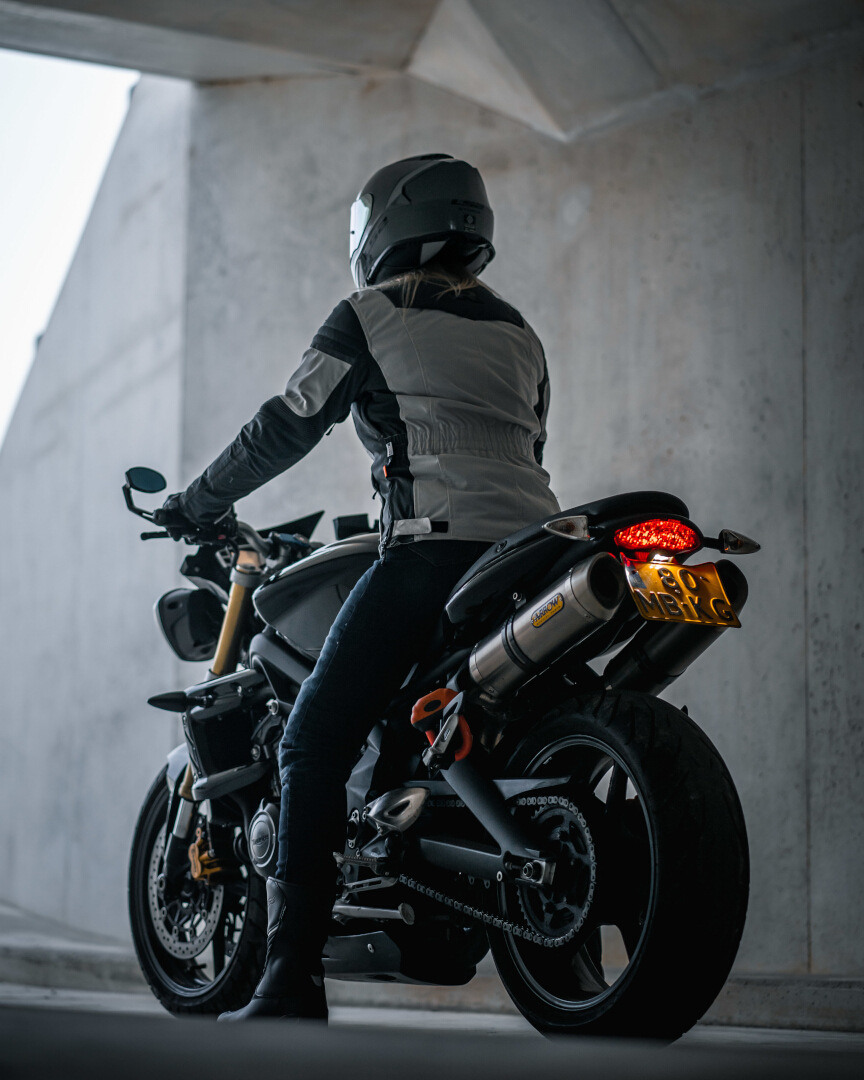 Richa Phoenicia 3 imperméable à l’eau dames moto textile veste L Figure 3