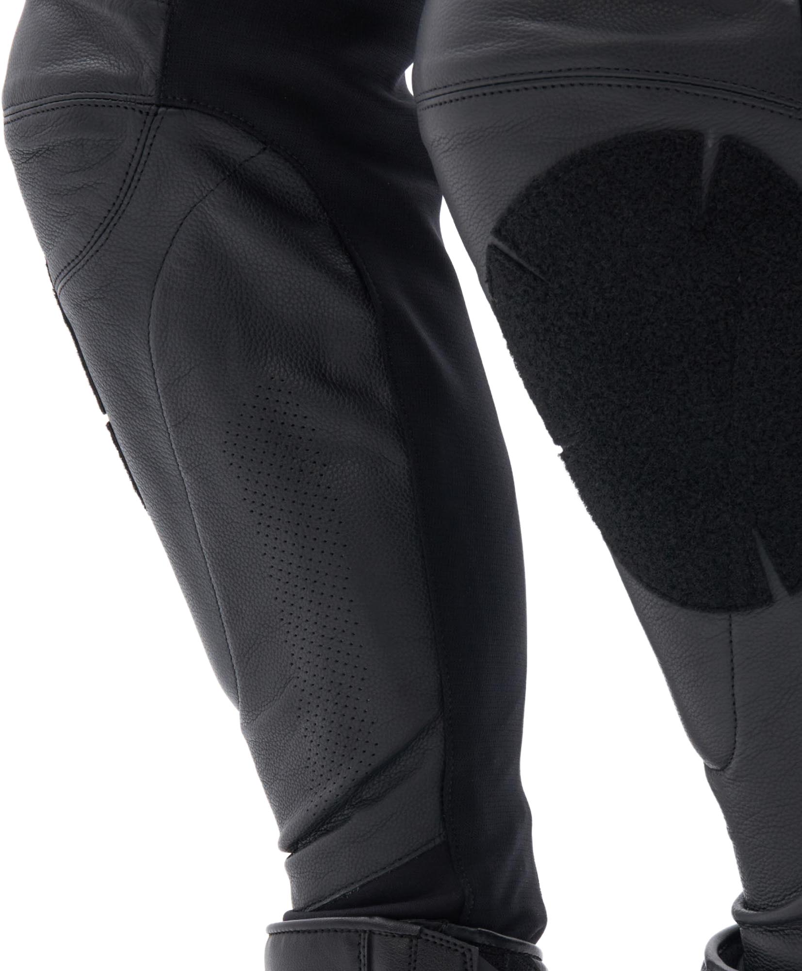 Rebelhorn Veloce Motorcycle Leather Pants black/white 58 Figure 6