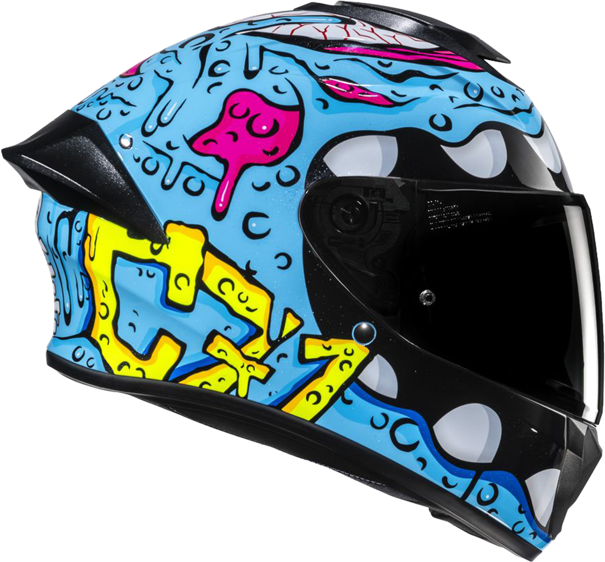 blue and yellow motorcycle helmets Bell KC7-CMR Kart Helmet Lewis Hamilton Yellow/Purple Ride in style. EDGE Shanghai Quartz Blue &