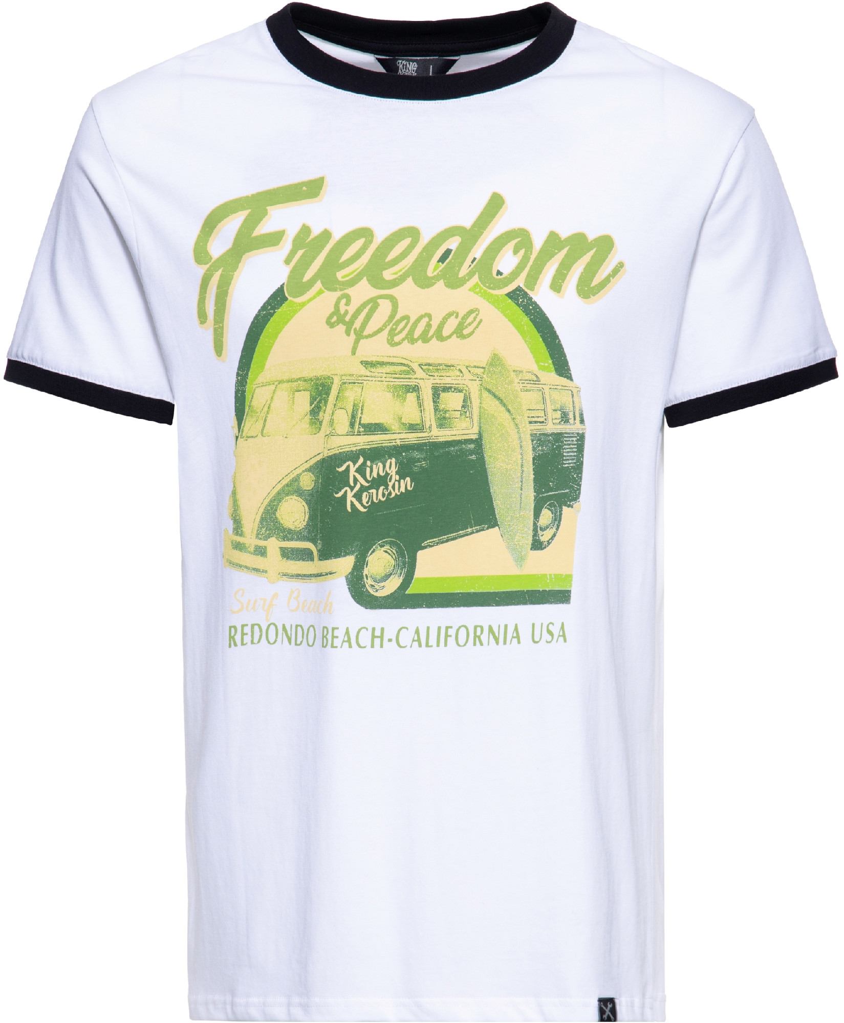 King Kerosin Freedom and Peace T-Shirt-image-c22576cdc50a963e561bb793a7d3986a