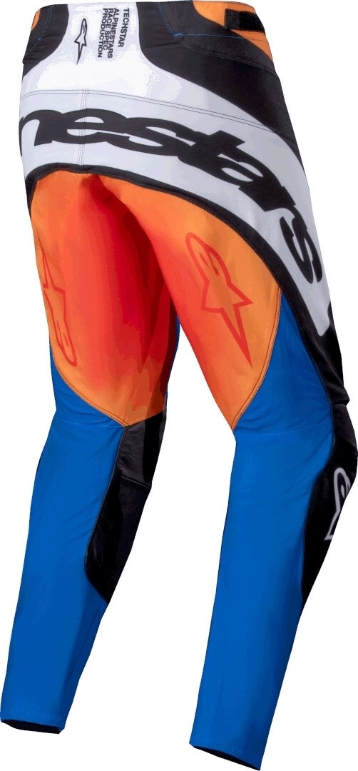 Alpinestars Techstar Melt Motocross bukser sort/orange 34 Figur 2