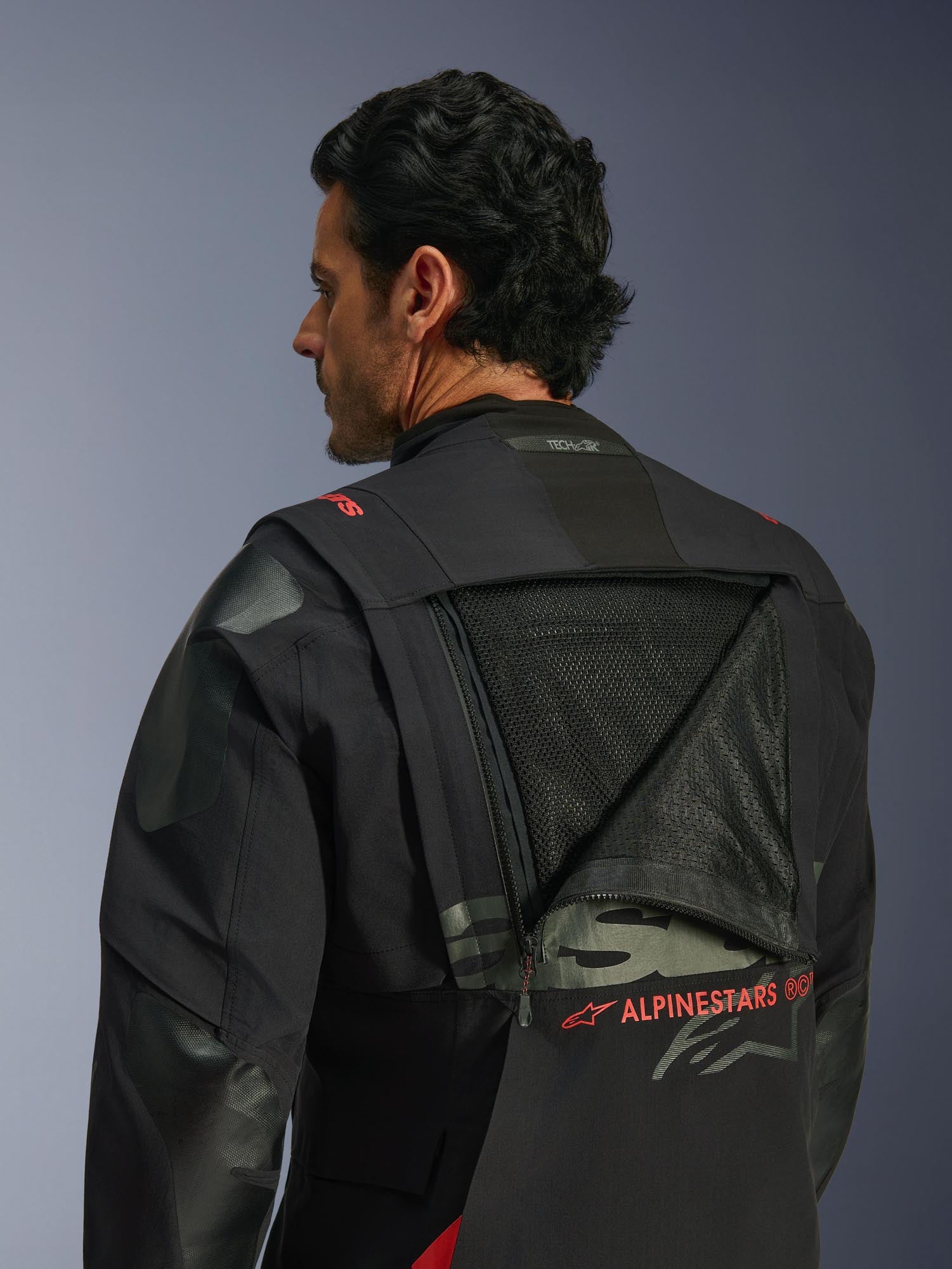 Alpinestars Harok Pro Drystar XF vanntett motorsykkel tekstiljakke Svart L Figur 5