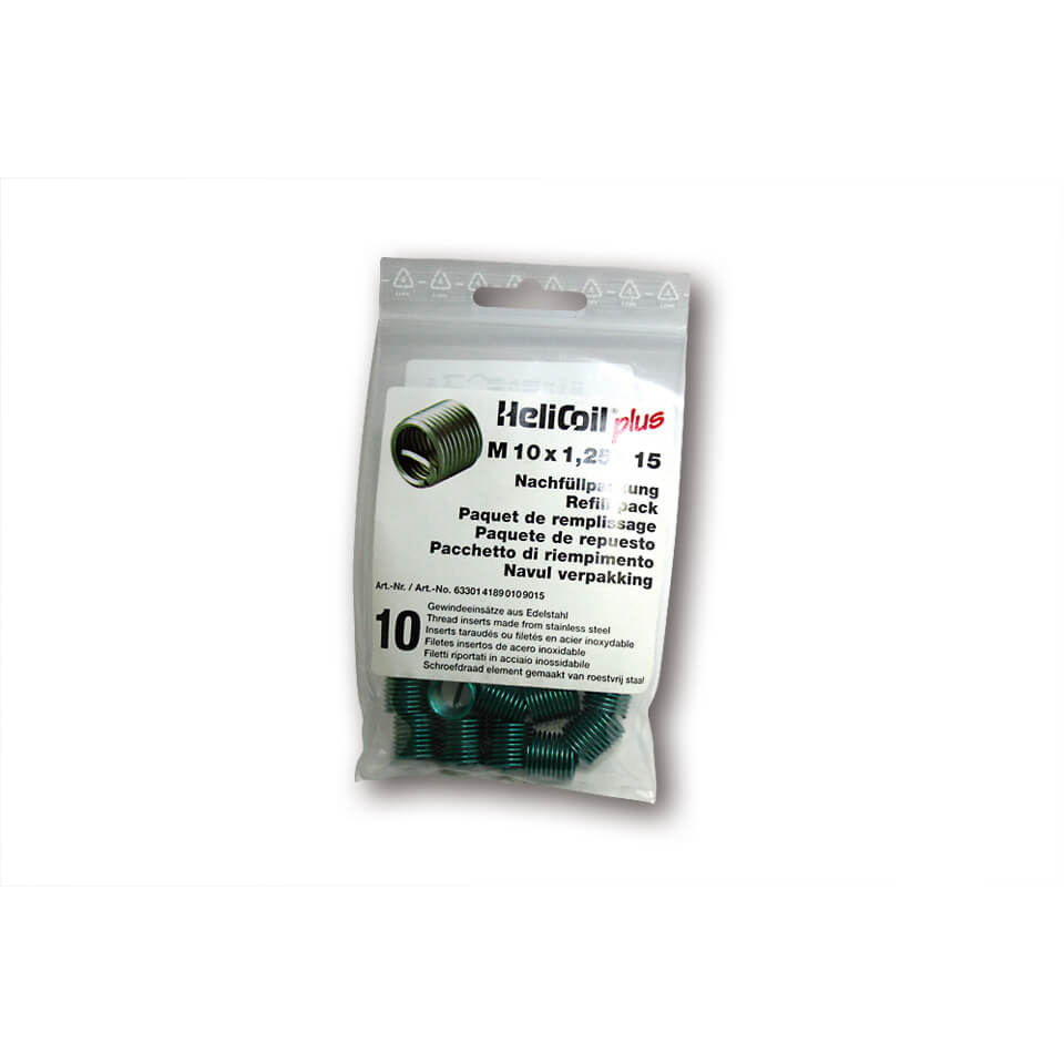 HELICOIL Nachfüllpackung Gewindeeinsätze M10 x 1.25 Figura 1 HELICOIL Nachfüllpackung Gewindeeinsätze M10 x 1.25 Figura 1