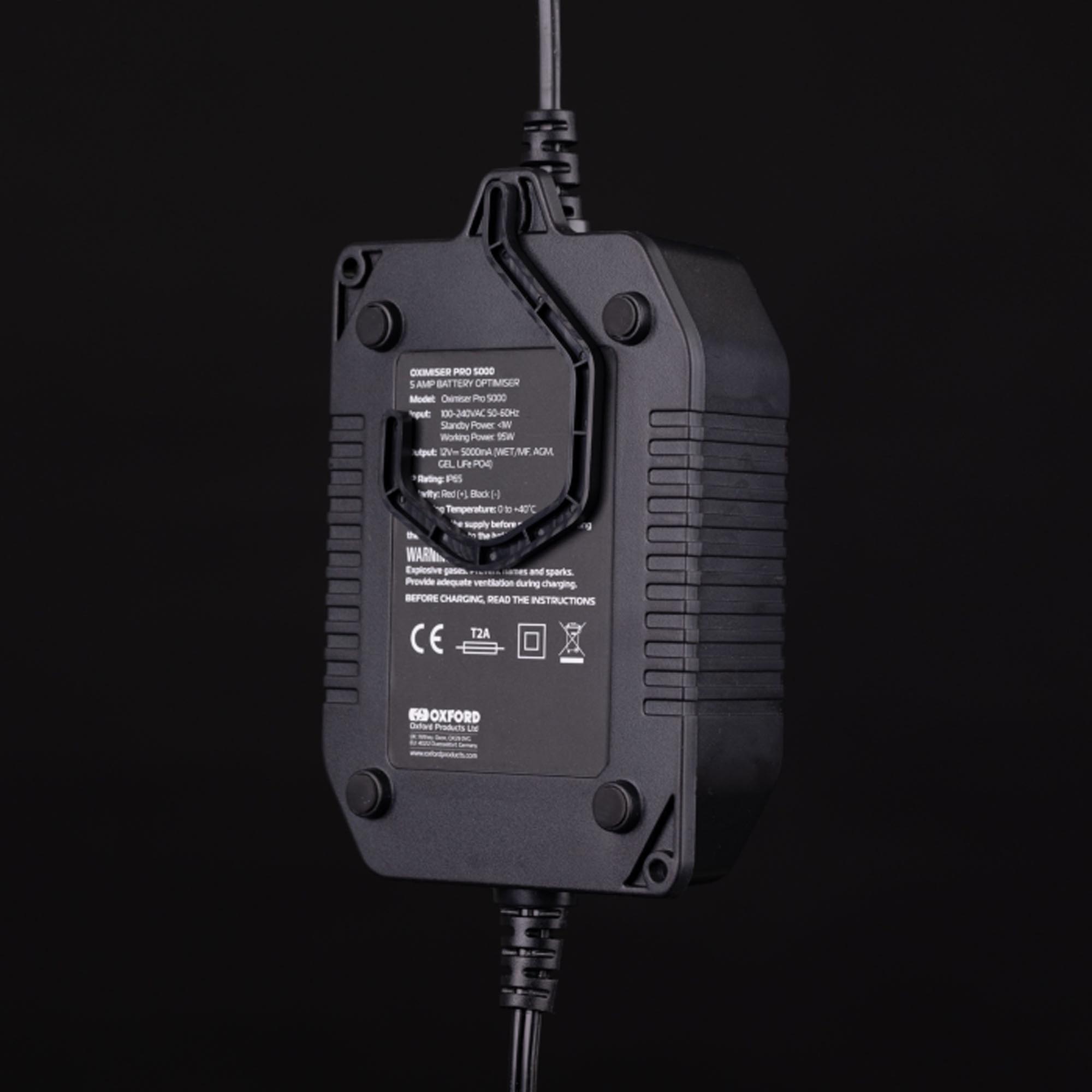 Oxford Oximiser Pro 5000 Battery Charger EU Plug Figure 5