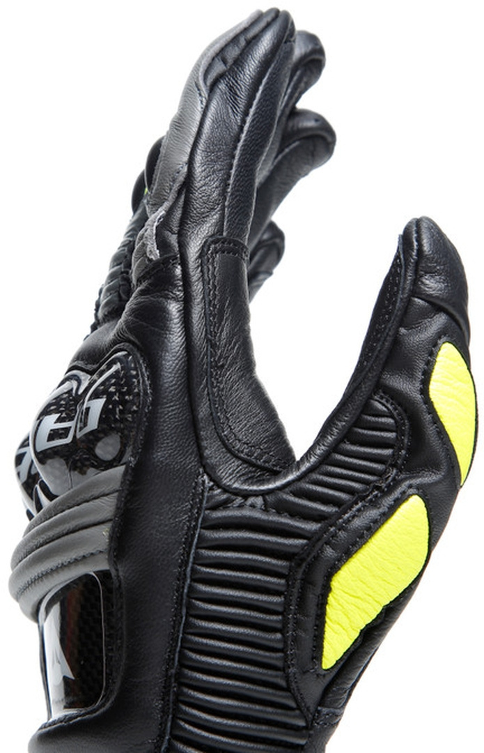 Dainese Druid 4 Motorcykelhandsker sort/grå/gul M Figur 14
