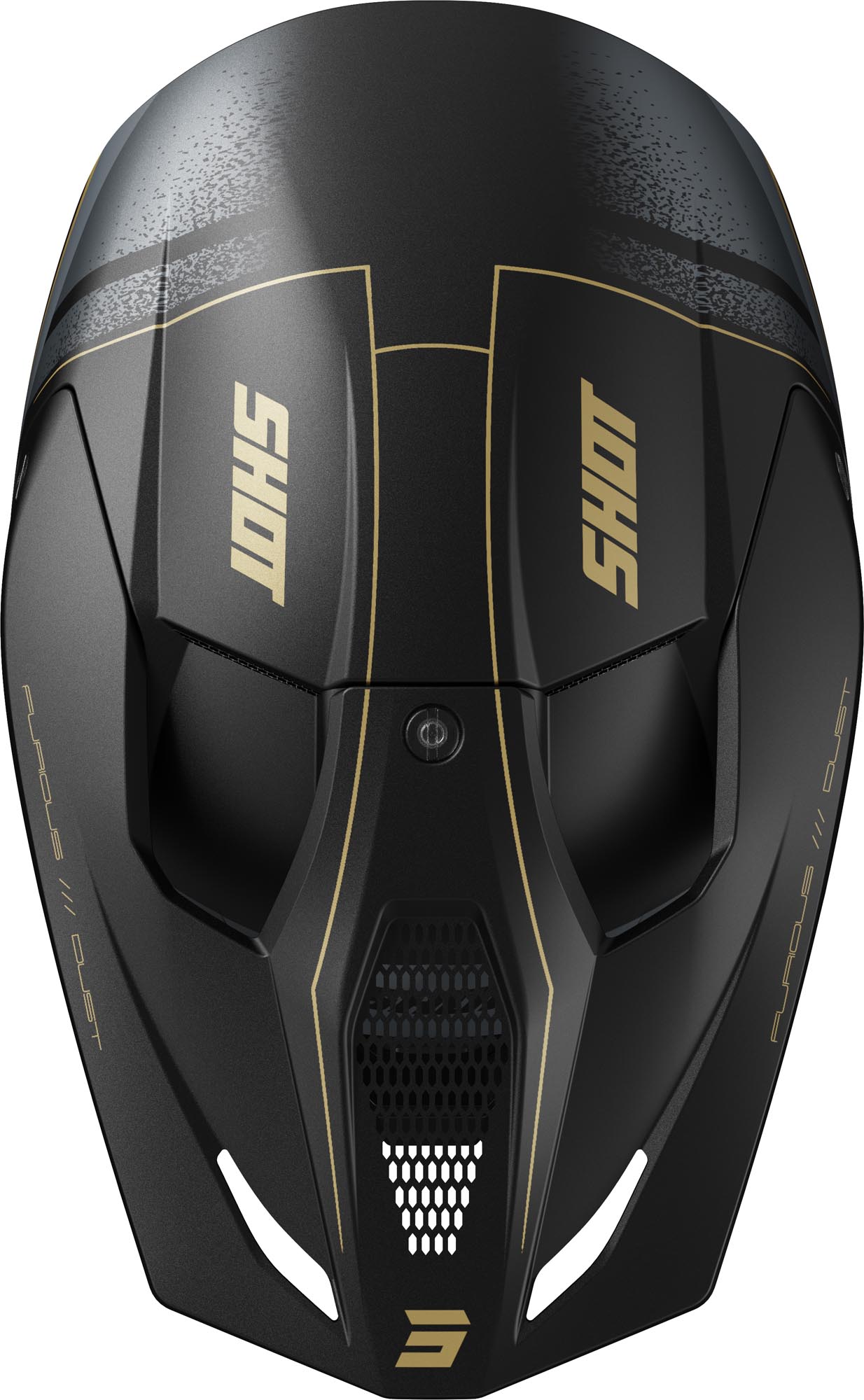Shot Furious Dust Mips Cască de motocross Gold Matt L (59/60) Figura 2