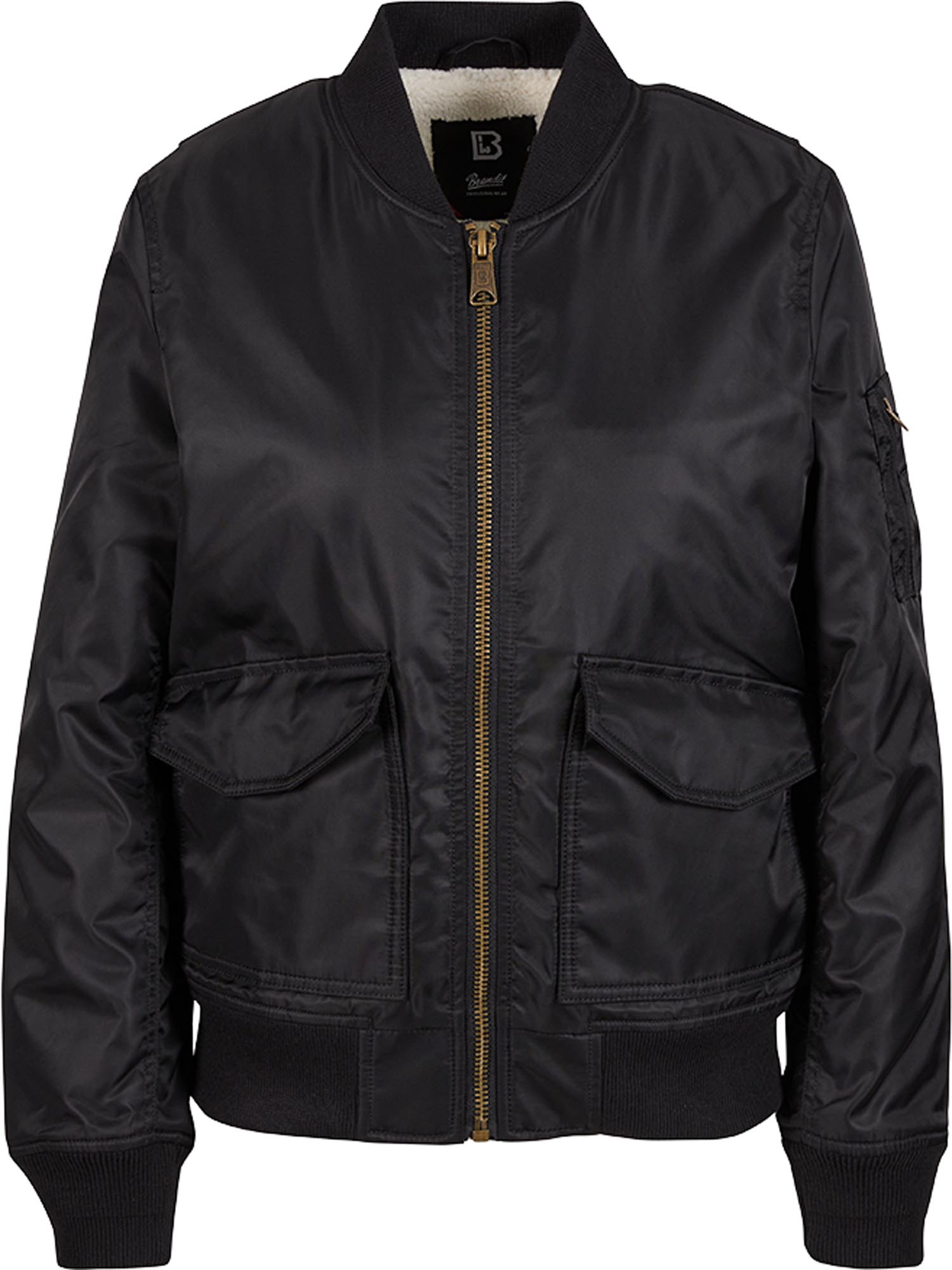 Brandit Sherpa Naisten Bomberjacket musta S Kuva 1