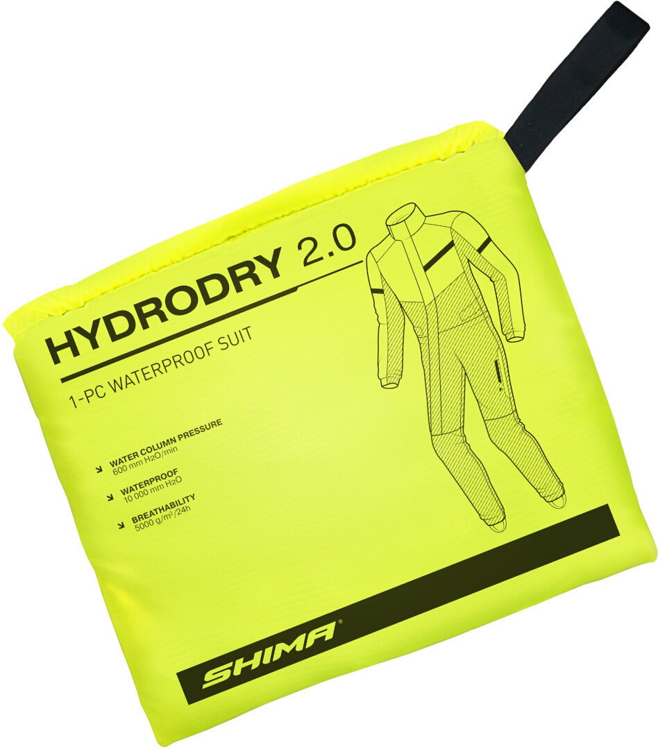 SHIMA HydroDry 2.0 One Piece Motorcycle Rain Suit M Figure 2