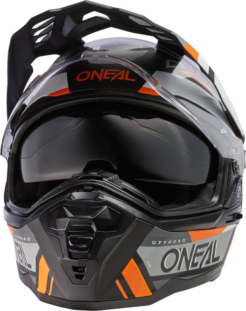 Oneal DSeries Square Motocross Helm schwarz matt/orange S (55/56) Abbildung 7