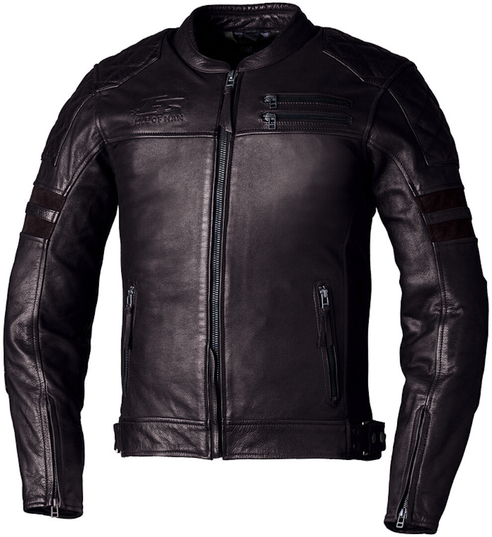 RST IOM TT Hillberry 2 Motorcycle Leather Jacket brown M Figure 1