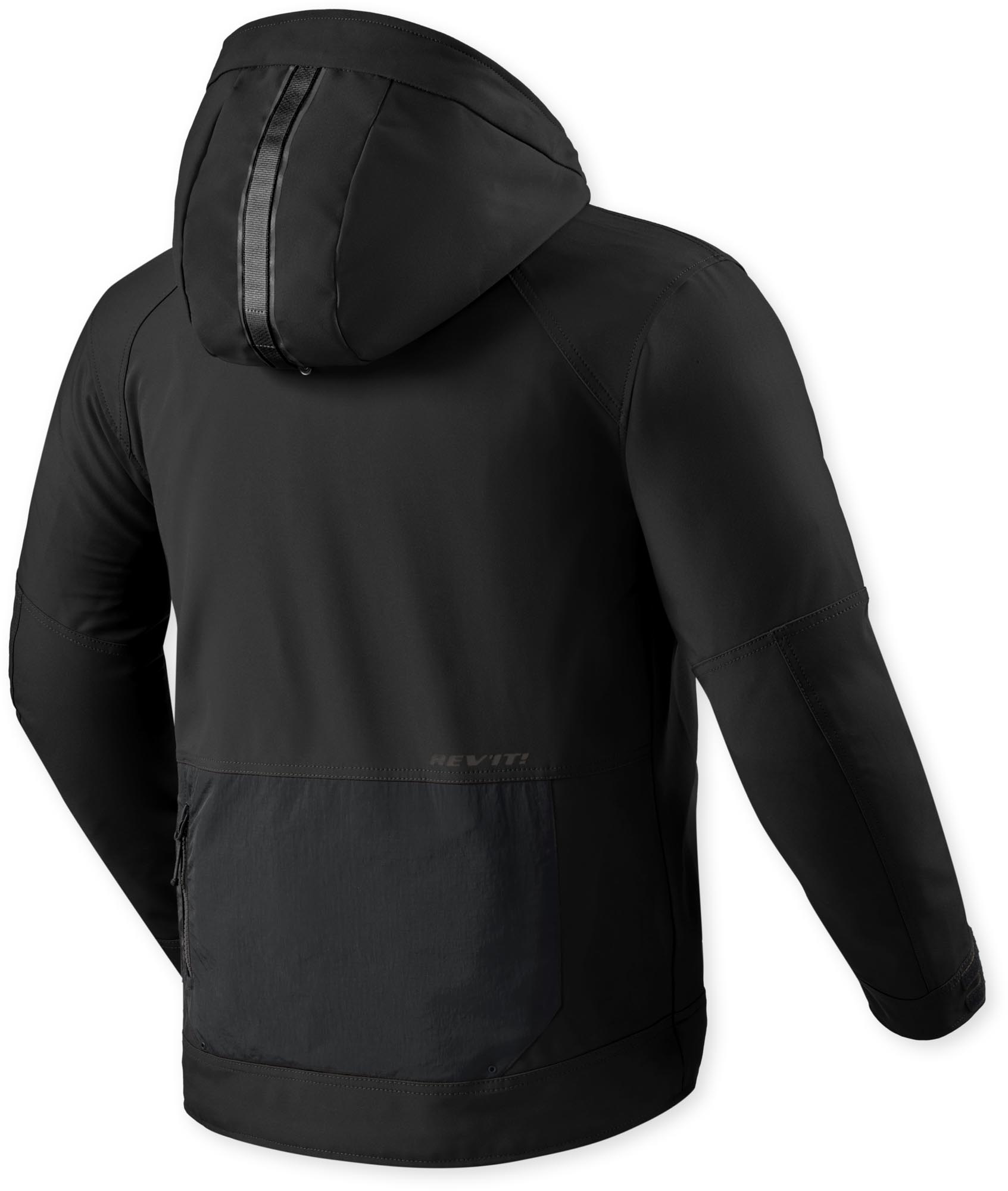 Revit Entropy H2O waterdichte motorfiets textieljas Zwart XL Figuur 2