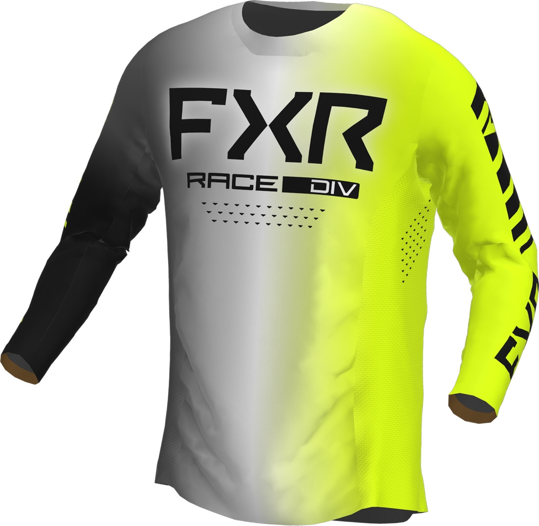 FXR Podium 2023 Motocross tröja grå/gul 3XL Figur 1