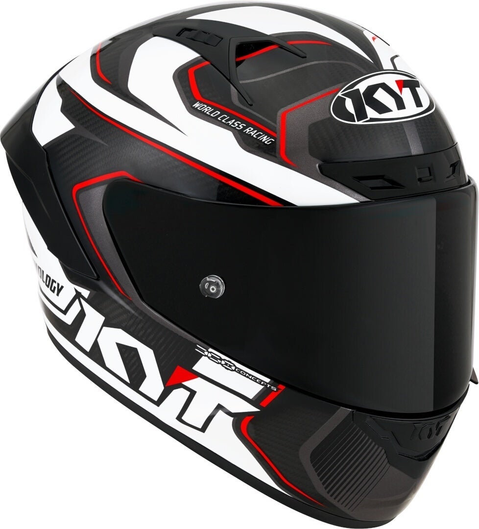 KYT NZ Race Carbon Competition Helmet white S (55/56) Figure 5