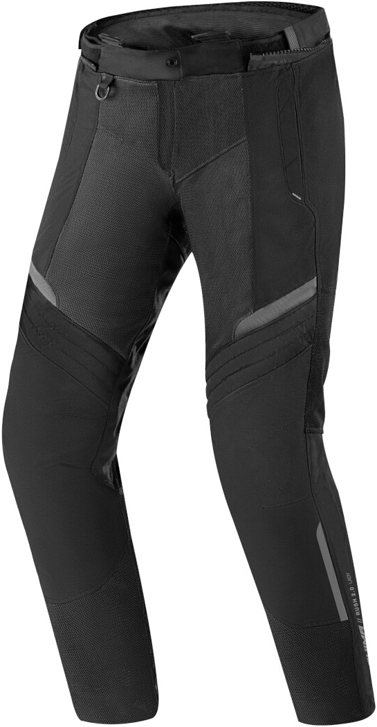 SHIMA Rush 2.0 Vented pantaloni textile impermeabili pentru motociclete negru XXL Figura 1