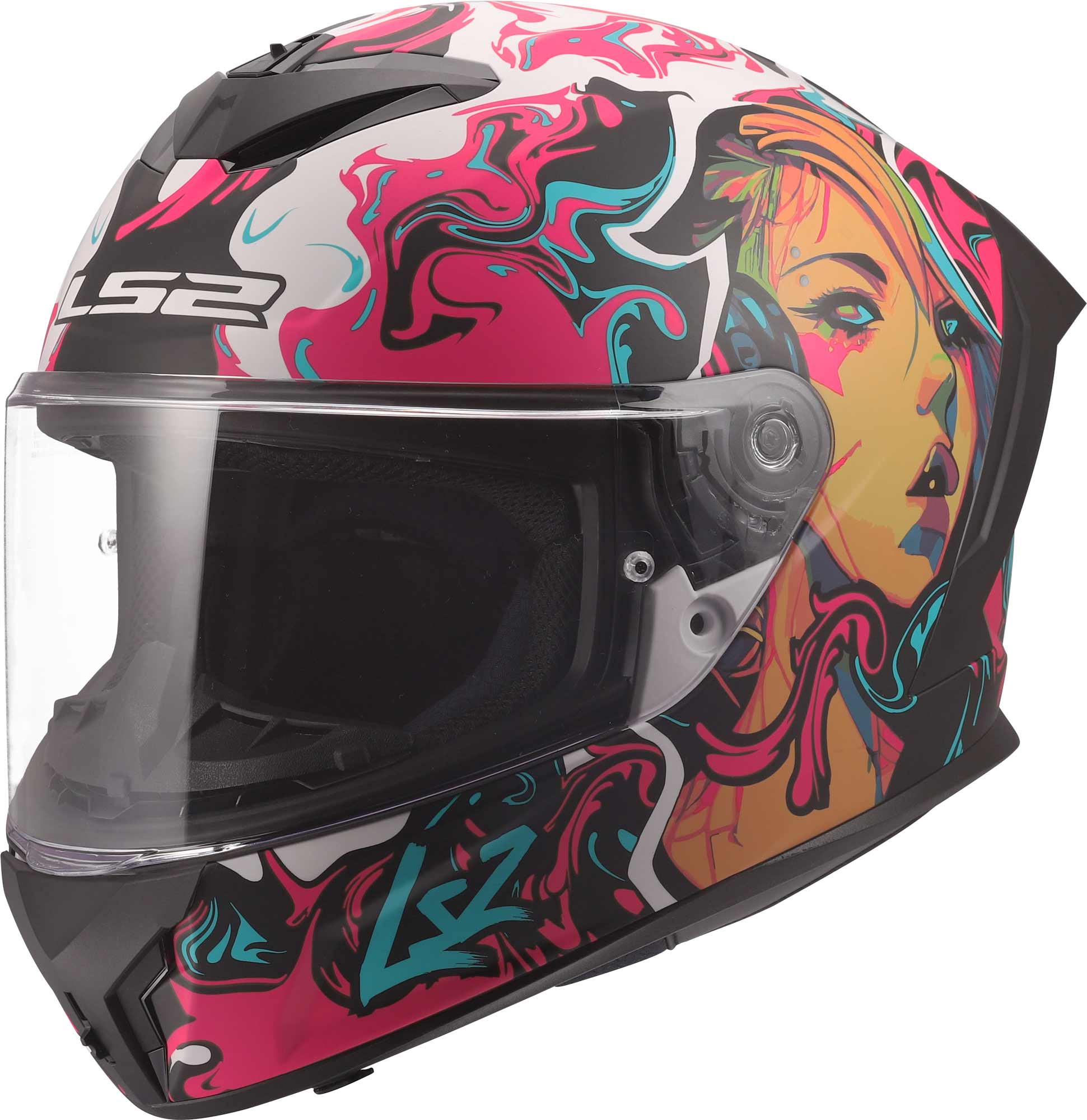 LS2 FF820 Rapid III Cyberg Casco