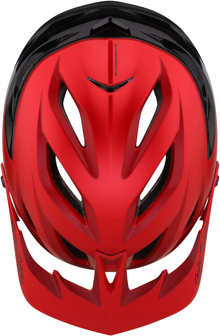 Troy Lee Designs A3 Uno MIPS Cykelhjelm rød/sort M/L Figur 2