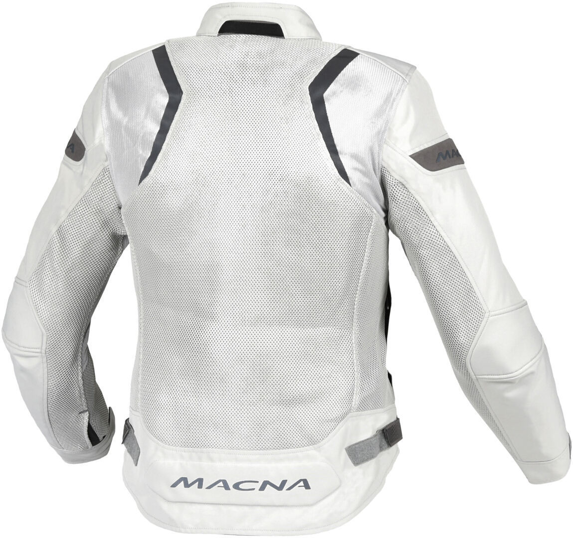 Macna Velotura Damen Motorrad Textiljacke hellgrau S Abbildung 2