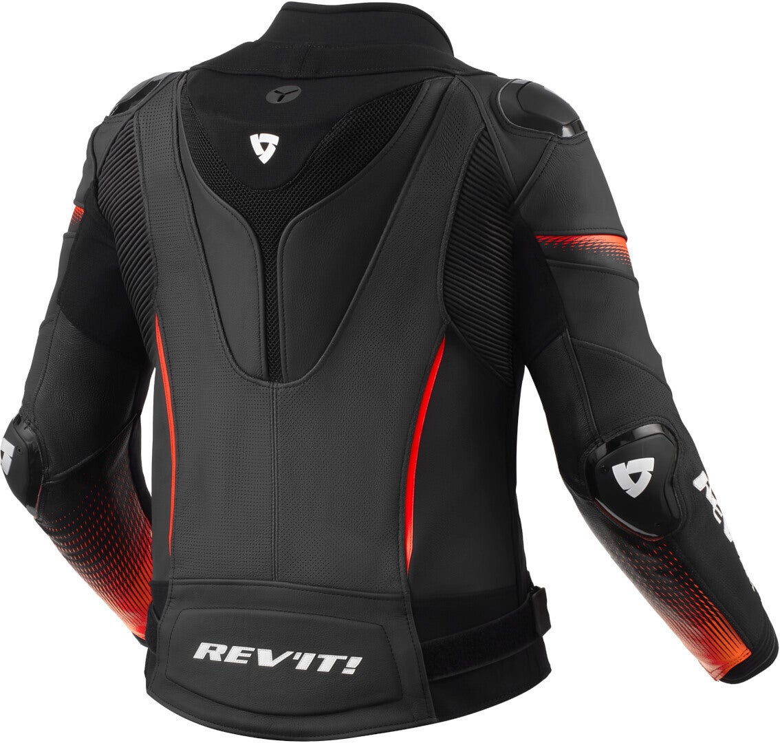 Revit Xena 4 Pro Damen Motorrad Lederjacke schwarz/rot 44 Abbildung 2