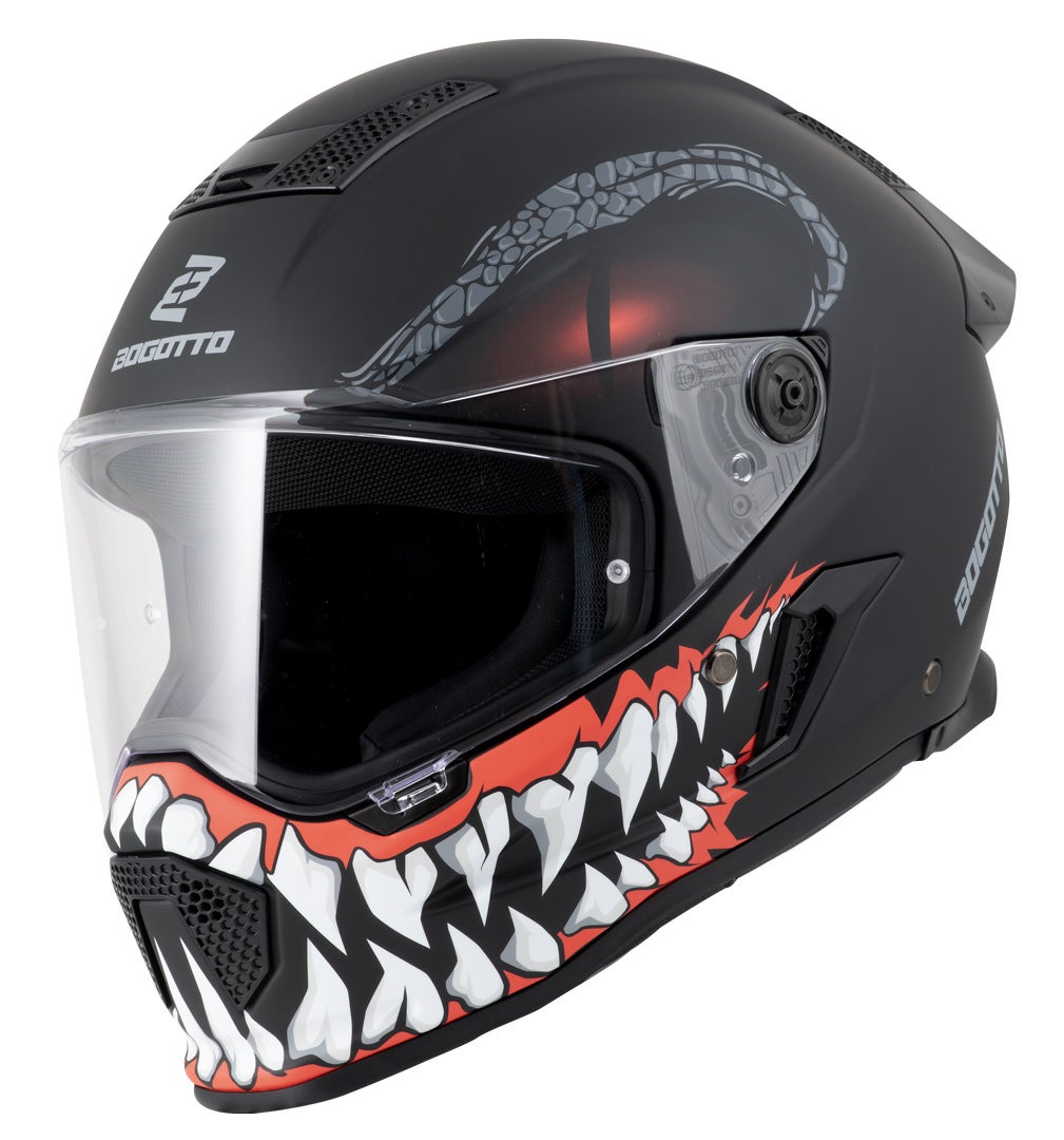 Side view of Bogotto Rapto Reptile Helmet