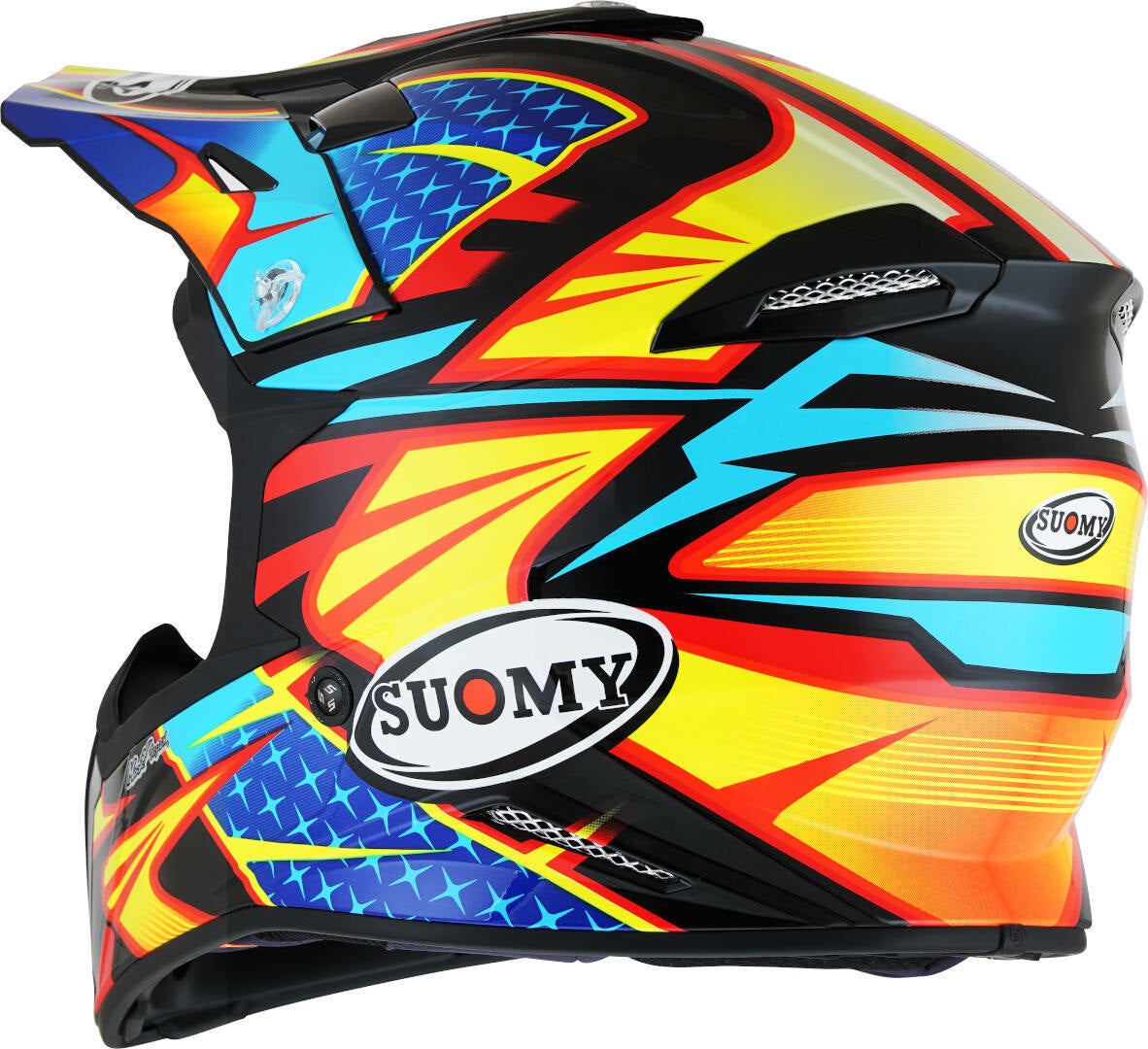 Suomy X-Wing Duel Casco motocross nero/giallo S (55/56) Figura 2