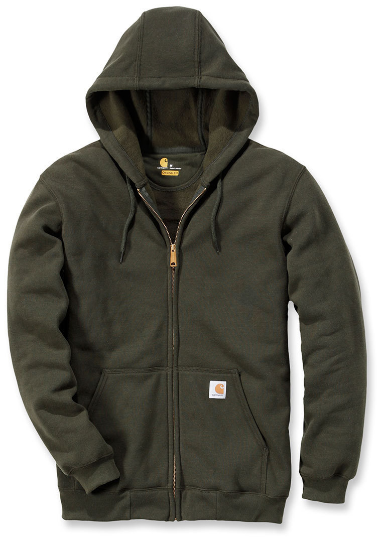 Carhartt Midweight Hanorac cu fermoar măsline S Figura 1