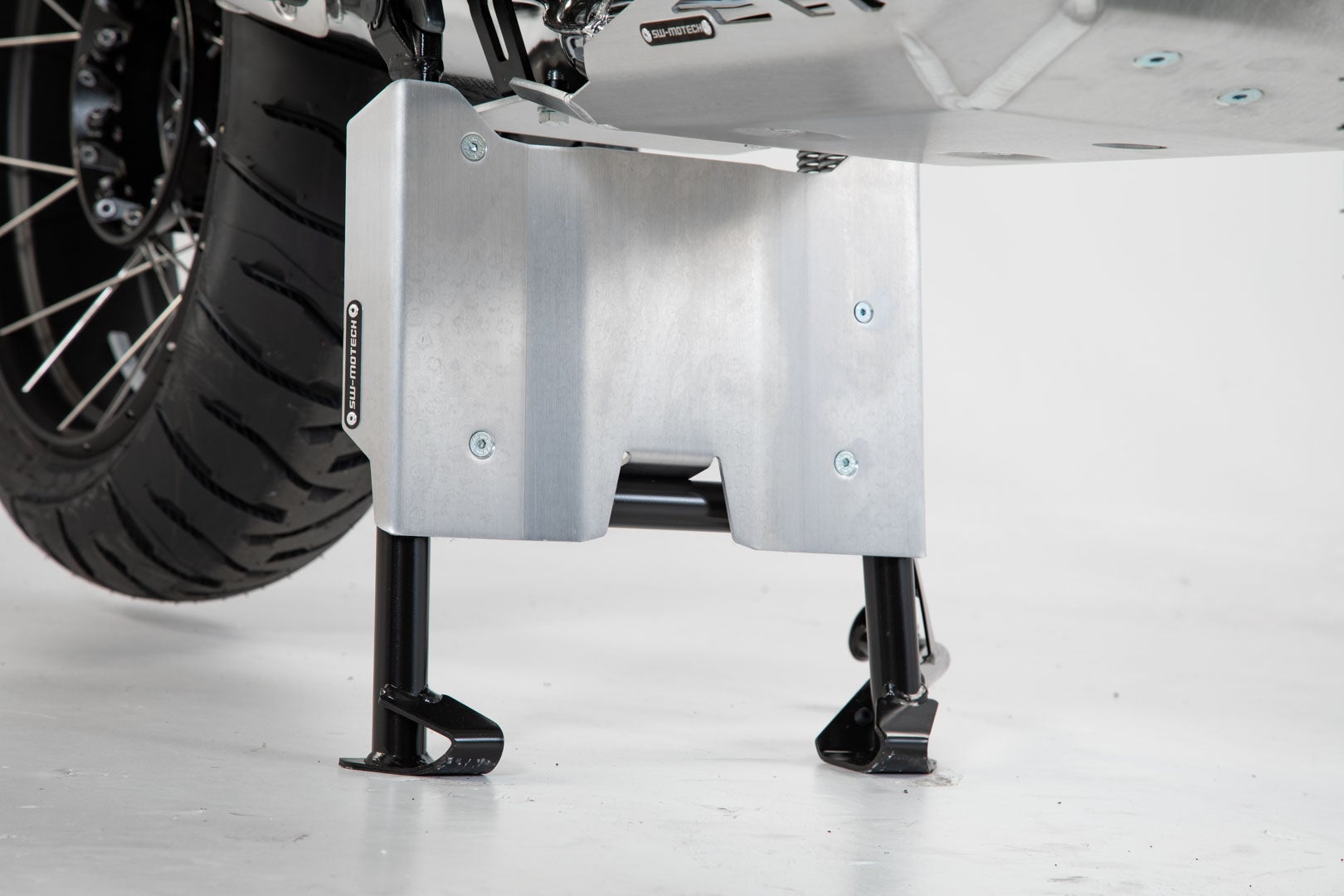 SW-Motech Extensão de proteção do motor para suporte central - Prata. BMW R1200GS (12-18), R1250GS (18-). Figura 2