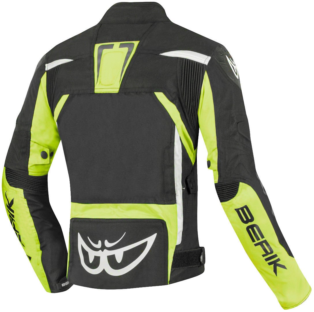 Berik Bad Eye Imperméable Dames Moto Veste Textile noir/jaune 40 Figure 2