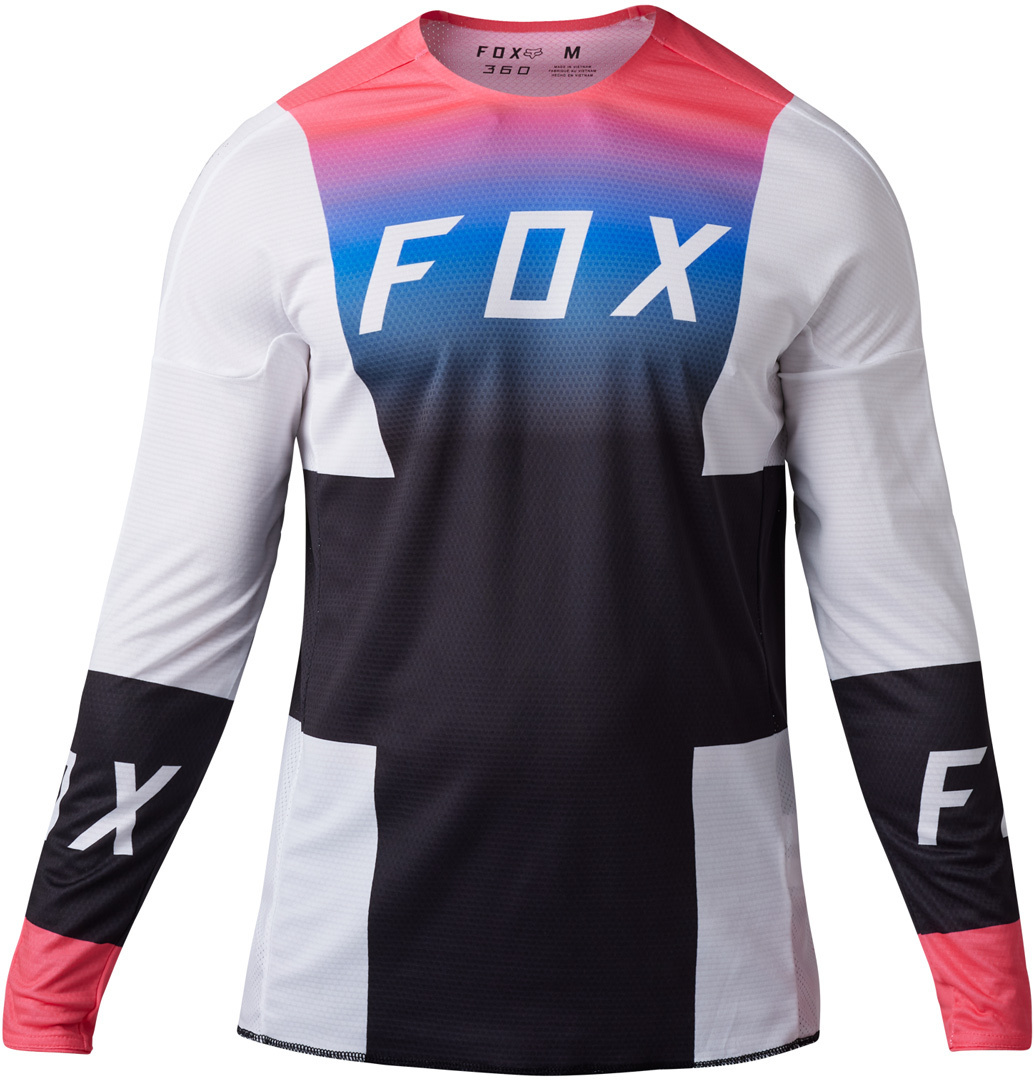 FOX 360 Horyzn Motokrosový dres černobílá XXL Obrázek 1